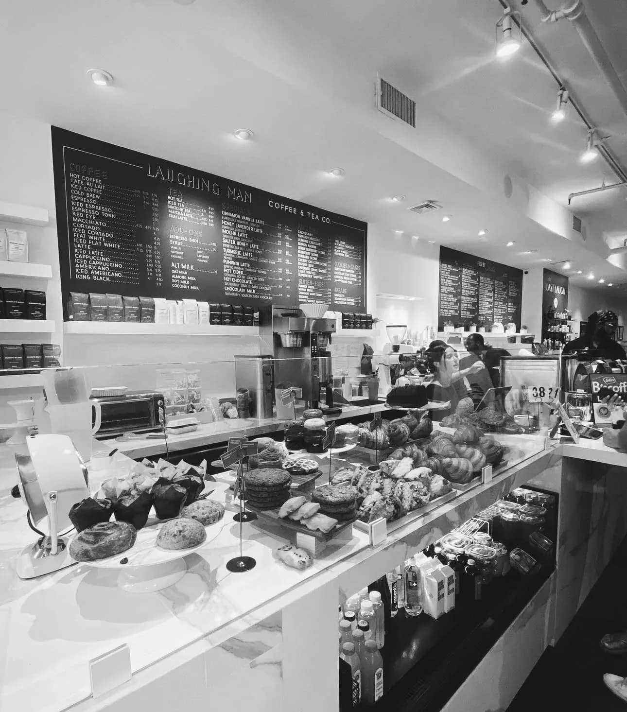Laughing Man Coffee in New York City, specialty coffee roaster