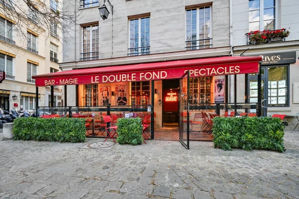 Le Double Fond in Paris, specialty coffee cafe