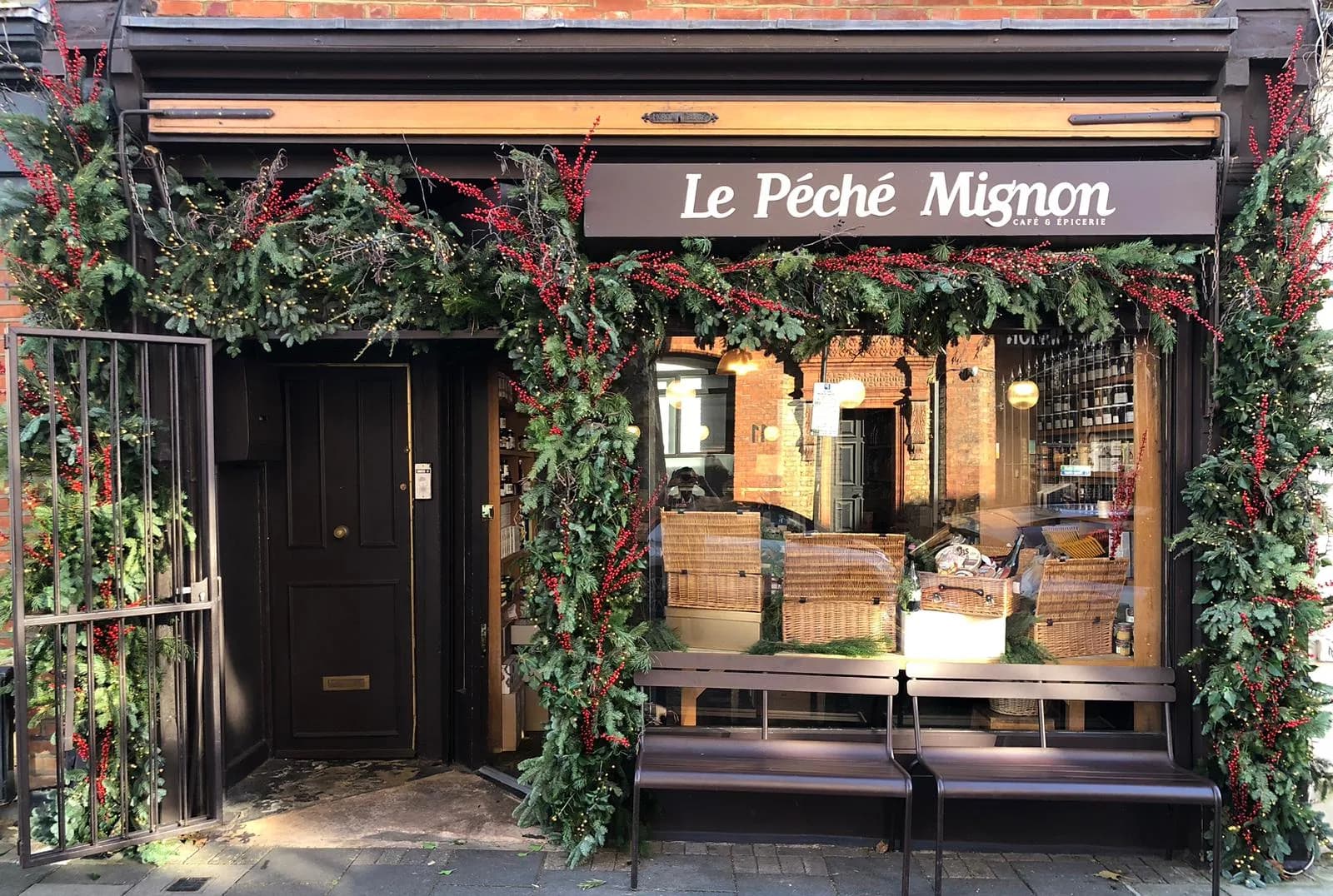 Le Péché Mignon in London, specialty coffee cafe