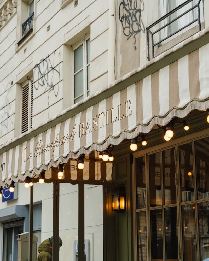 Le Rempart Bastille in Paris, specialty coffee cafe