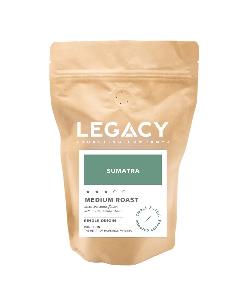 Legacy Roasting Company in Richmond, specialty coffee roaster