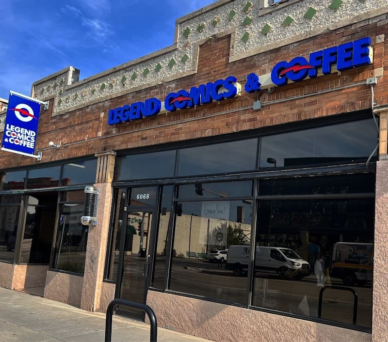 Legend Comics & Coffee in Omaha, specialty coffee cafe