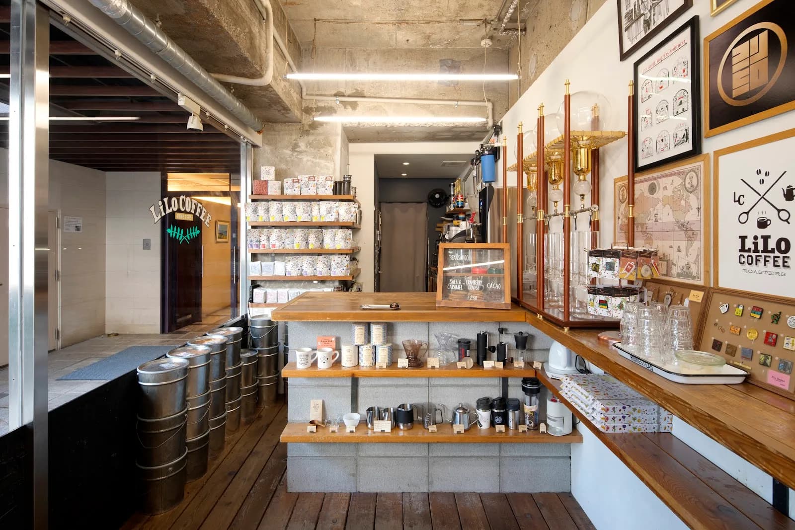 LiLo Coffee Roasters in Osaka, specialty coffee roaster