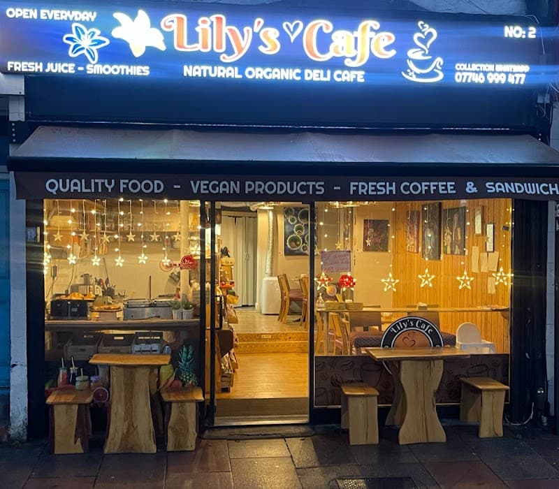 Lily’s Cafe in Brighton, specialty coffee cafe
