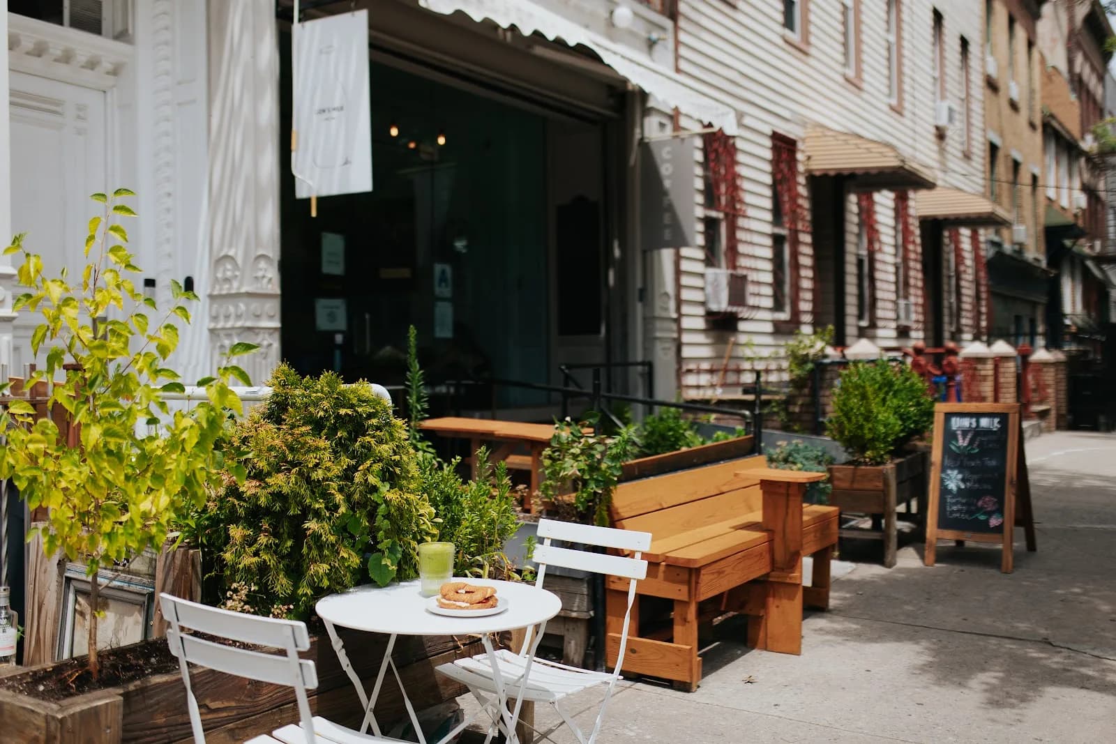 Lion's Milk in New York City, specialty coffee cafe