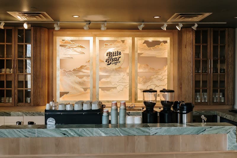 Little Bear Coffee at Civic Plaza- Downtown in Albuquerque, specialty coffee cafe