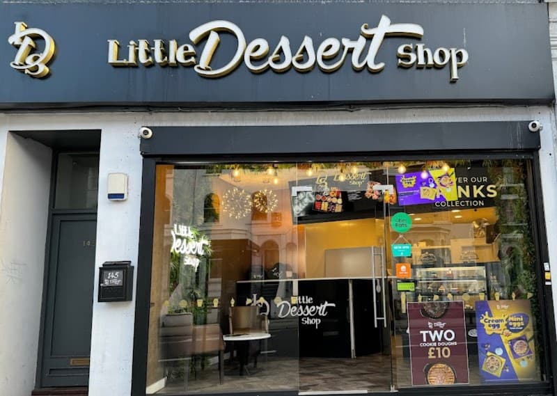 Little Dessert Shop in London, specialty coffee cafe