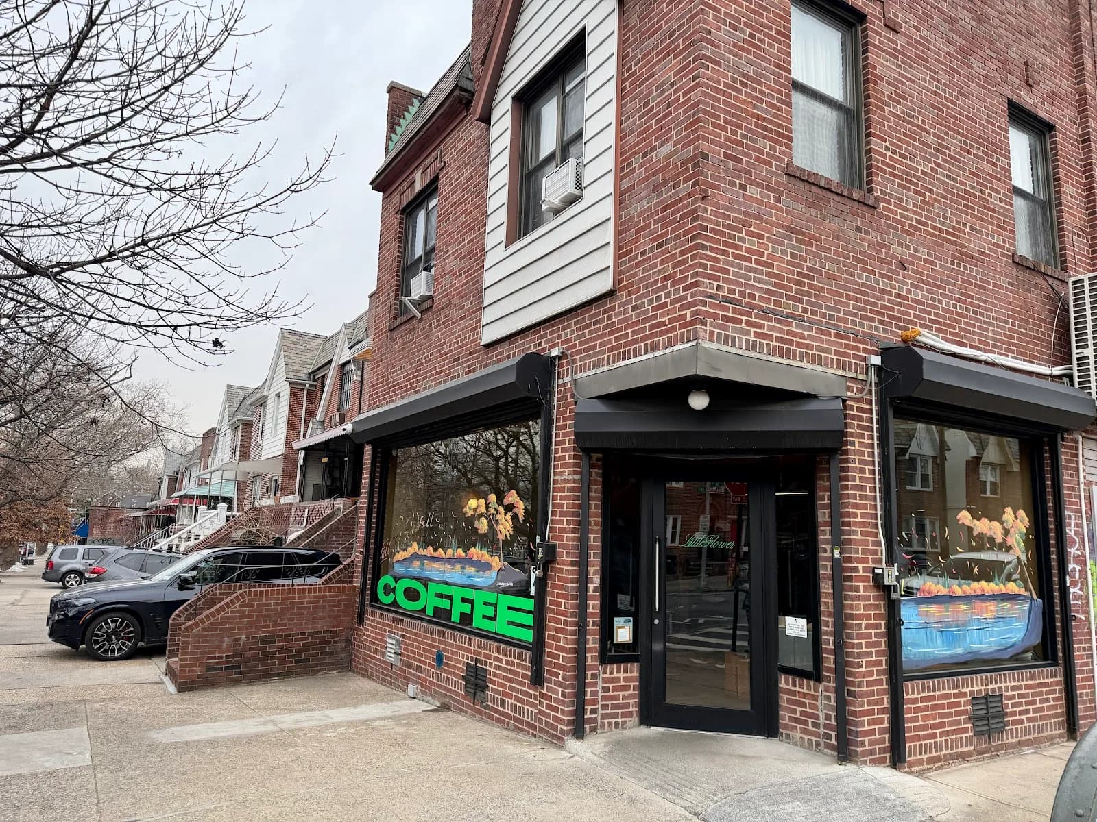 Little Flower Cafe in New York City, specialty coffee cafe