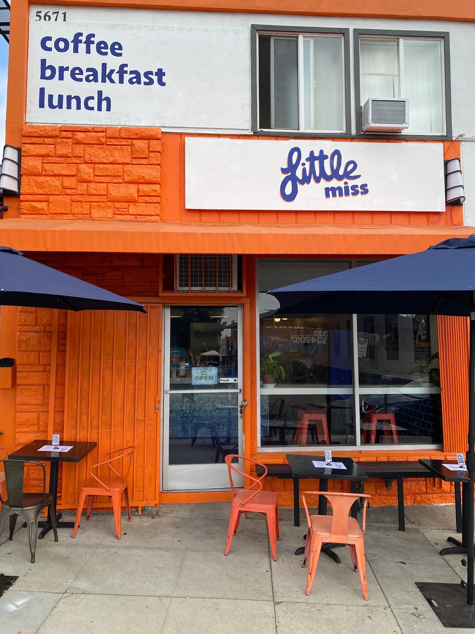 Little Miss Cafe in Los Angeles, specialty coffee cafe
