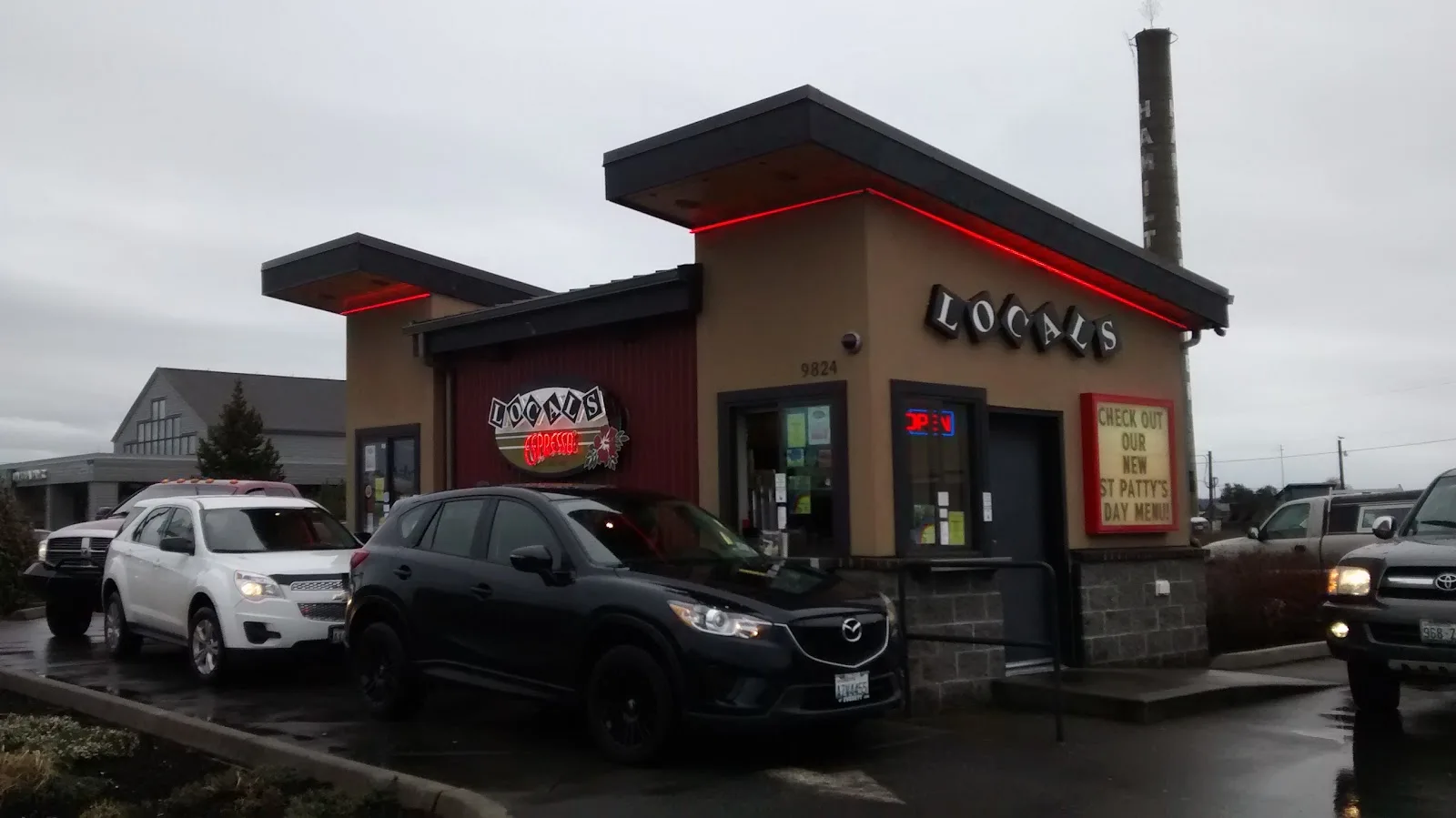 Locals Espresso in Stanwood, specialty coffee cafe