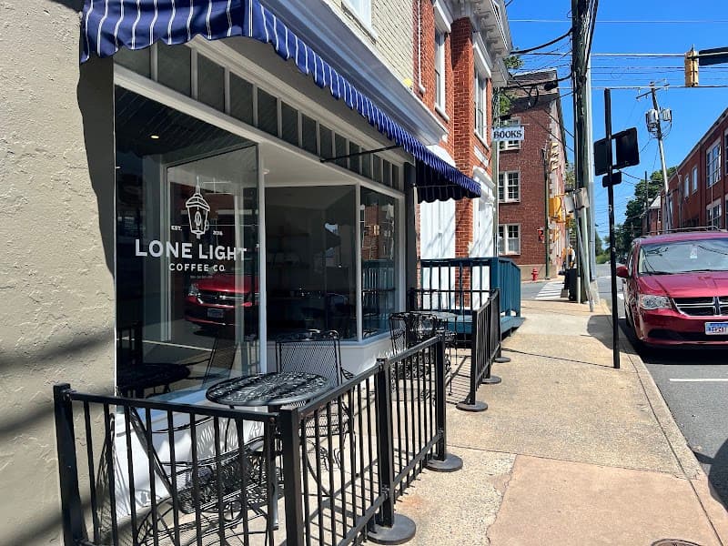 Lone Light Coffee in Charlottesville, specialty coffee cafe