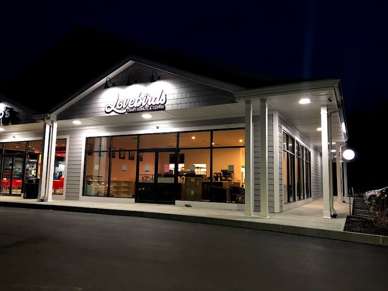 Lovebirds Donuts in Kittery, specialty coffee cafe