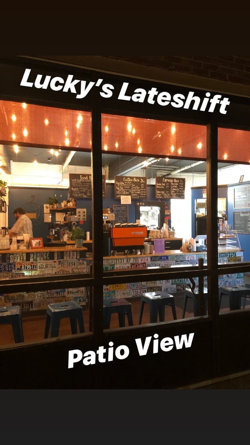 Lucky's Coffee Garage in Lebanon, specialty coffee cafe