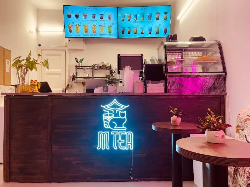 M Tea in Helsinki, specialty coffee cafe