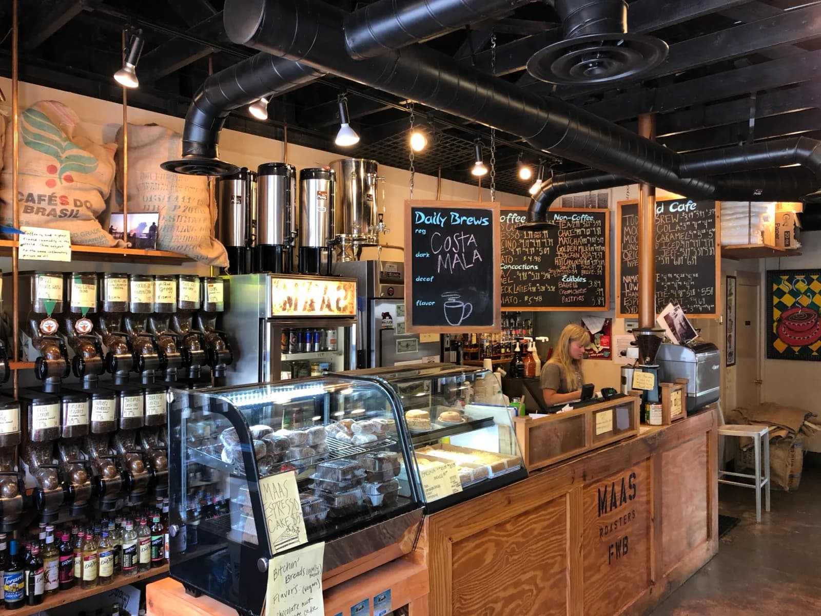 Maas Coffee Roasters in Fort Walton Beach, specialty coffee roaster