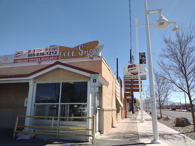 Mac's La Sierra Coffee Shop in Albuquerque, specialty coffee cafe