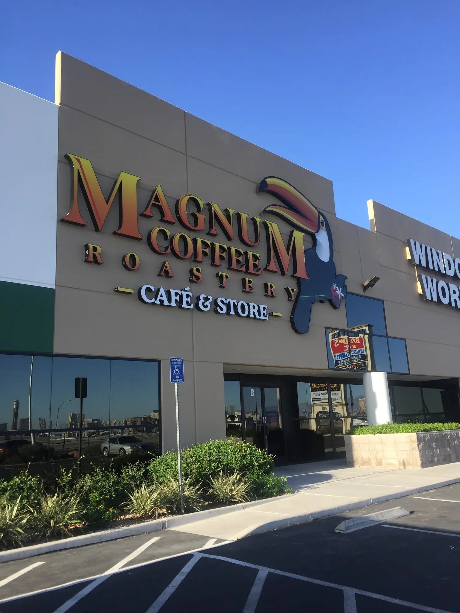 Magnum Coffee Roastery Café & Store in Las Vegas, specialty coffee roaster