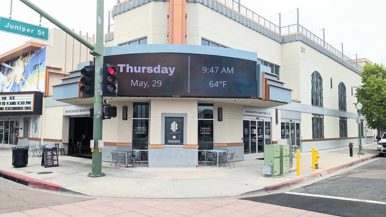 Manzanita Roasting Company and Coffee House in San Diego, specialty coffee roaster