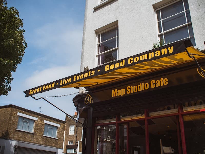 MAP Studio Cafe in London, specialty coffee cafe