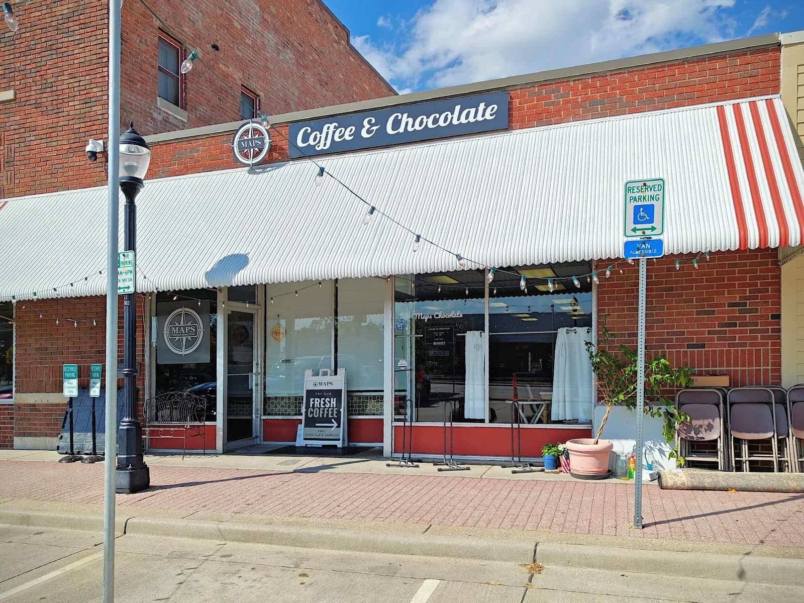 Maps Coffee Roasters in Lenexa, specialty coffee roaster