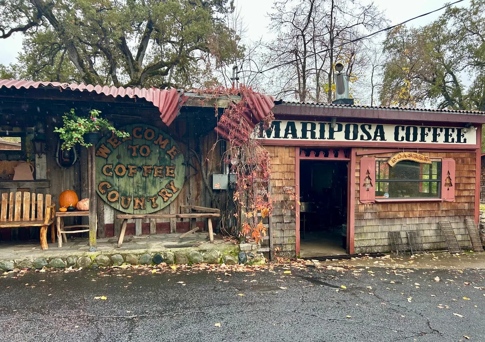 Mariposa Coffee Company in Mariposa, specialty coffee roaster