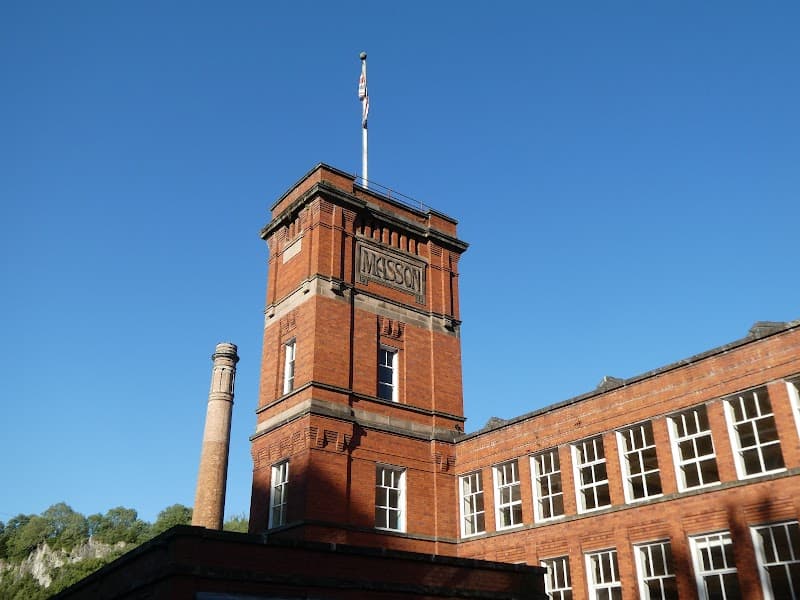 Masson Mills in Cromford, specialty coffee cafe