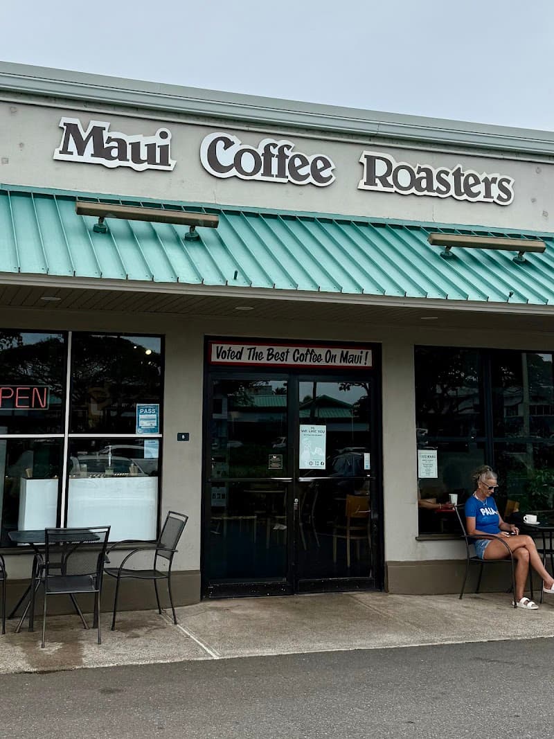 Maui Coffee Roasters in Kahului, specialty coffee cafe