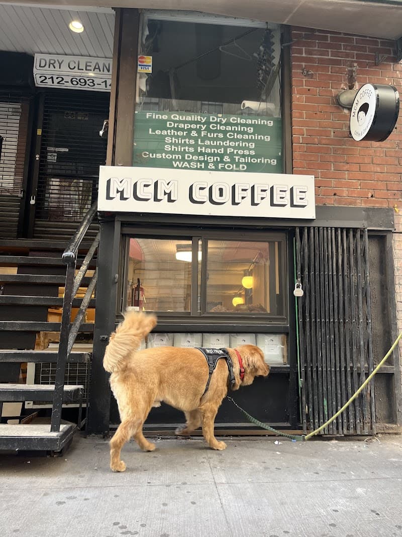 MCM coffee in New York City, specialty coffee cafe