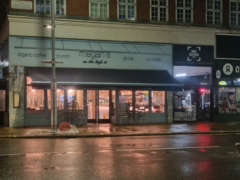 Megan's on the High Street Restaurant (Kensington) in London, specialty coffee cafe