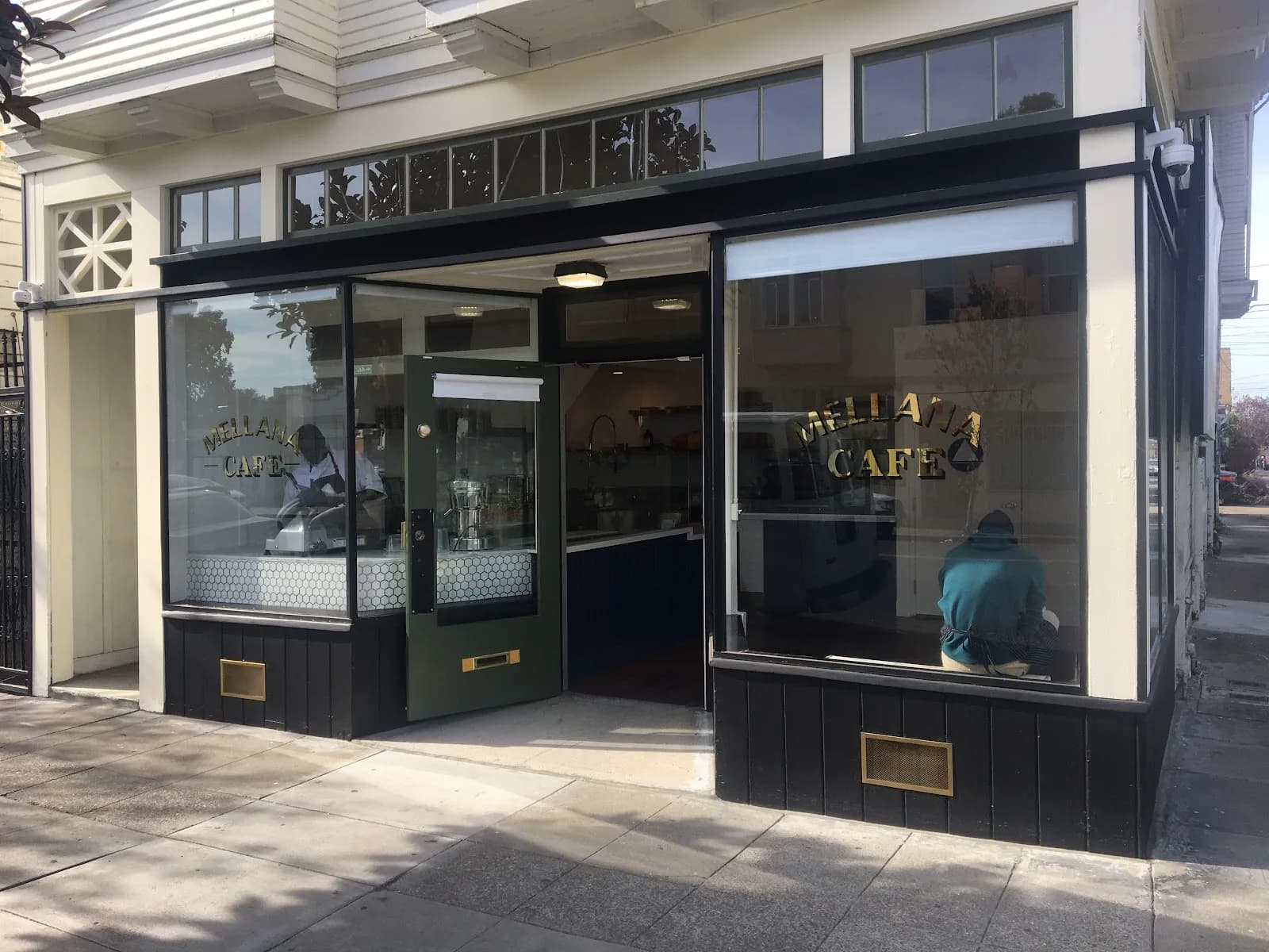 Mellana Cafe in San Francisco, specialty coffee cafe