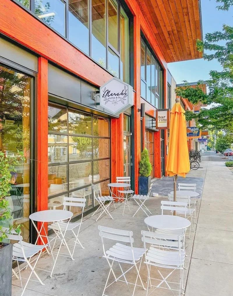Meraki Coffee Co. in Eugene, specialty coffee cafe