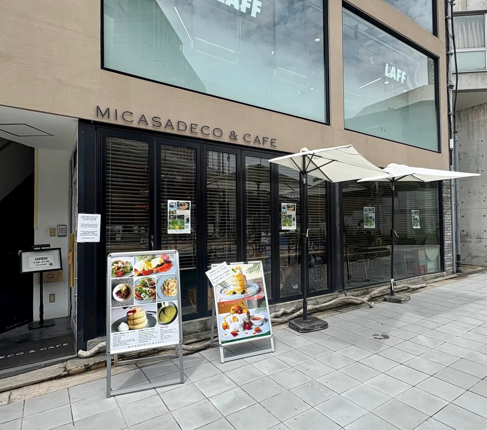 Micasadeco & Cafe in Osaka, specialty coffee cafe