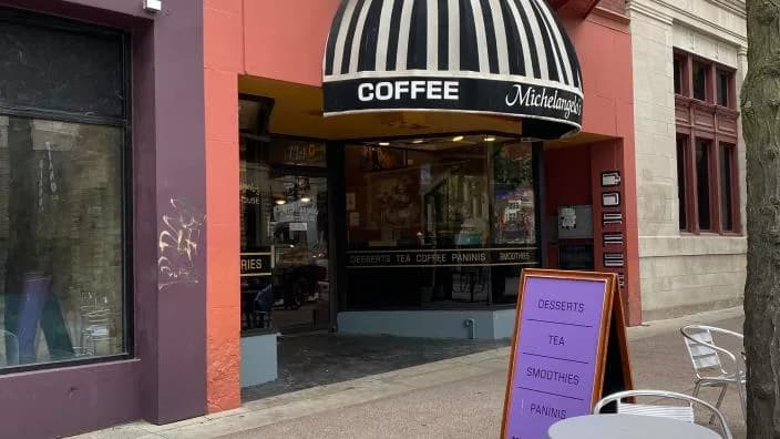 Michelangelo's Coffee House in Madison, specialty coffee cafe