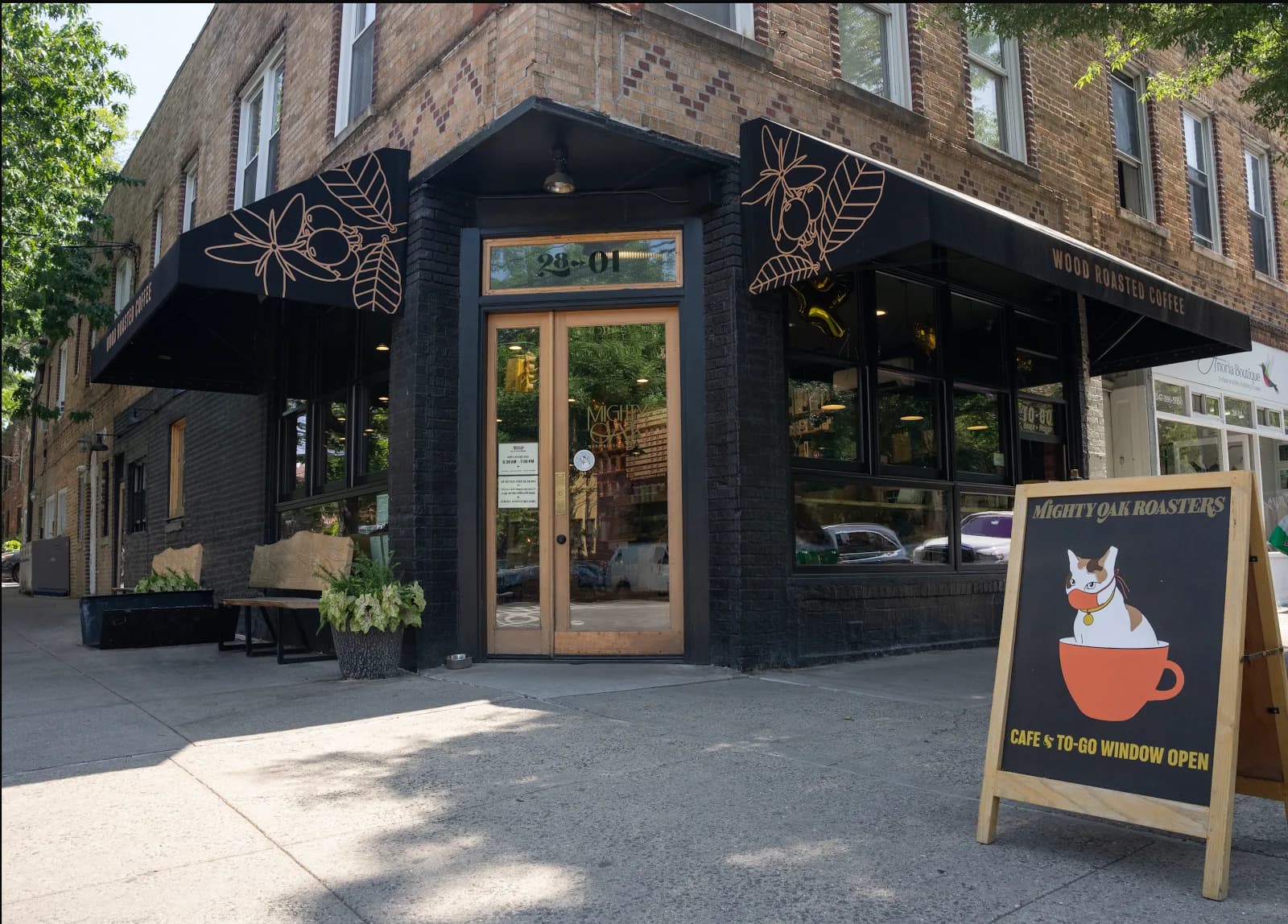 Mighty Oak Roasters in New York City, specialty coffee roaster