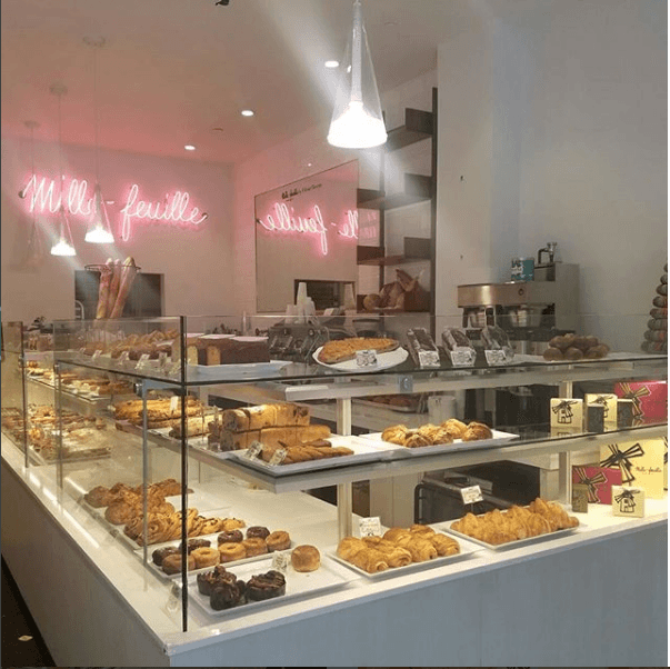 Mille-Feuille Bakery in New York City, specialty coffee cafe