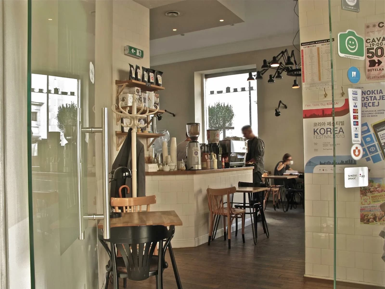 Ministerstwo Kawy in Warsaw, specialty coffee cafe