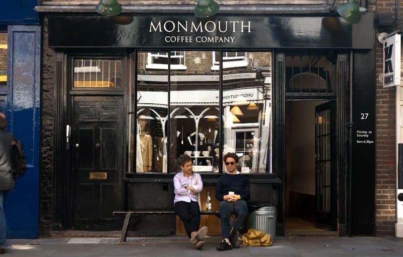 Monmouth Coffee Company in London, specialty coffee roaster