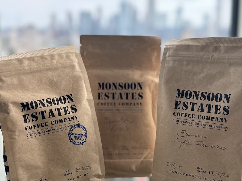 Monsoon Estates Coffee Company in Atherstone on Stour, specialty coffee roaster