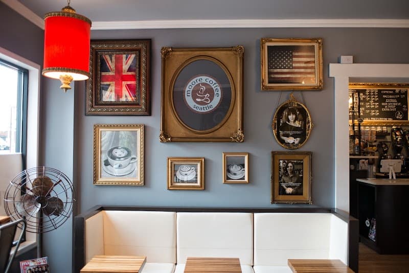 Moore Coffee Shop in Seattle, specialty coffee cafe