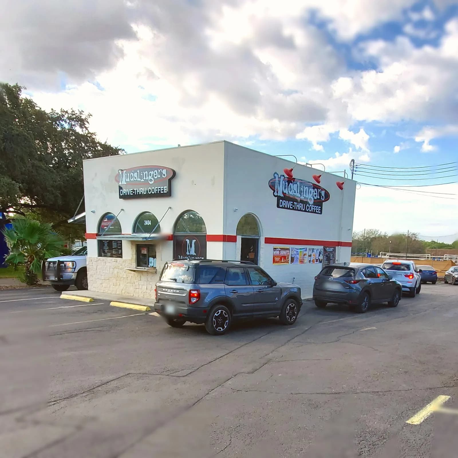 Mudslingers Drive-Thru Coffee in San Antonio, specialty coffee cafe