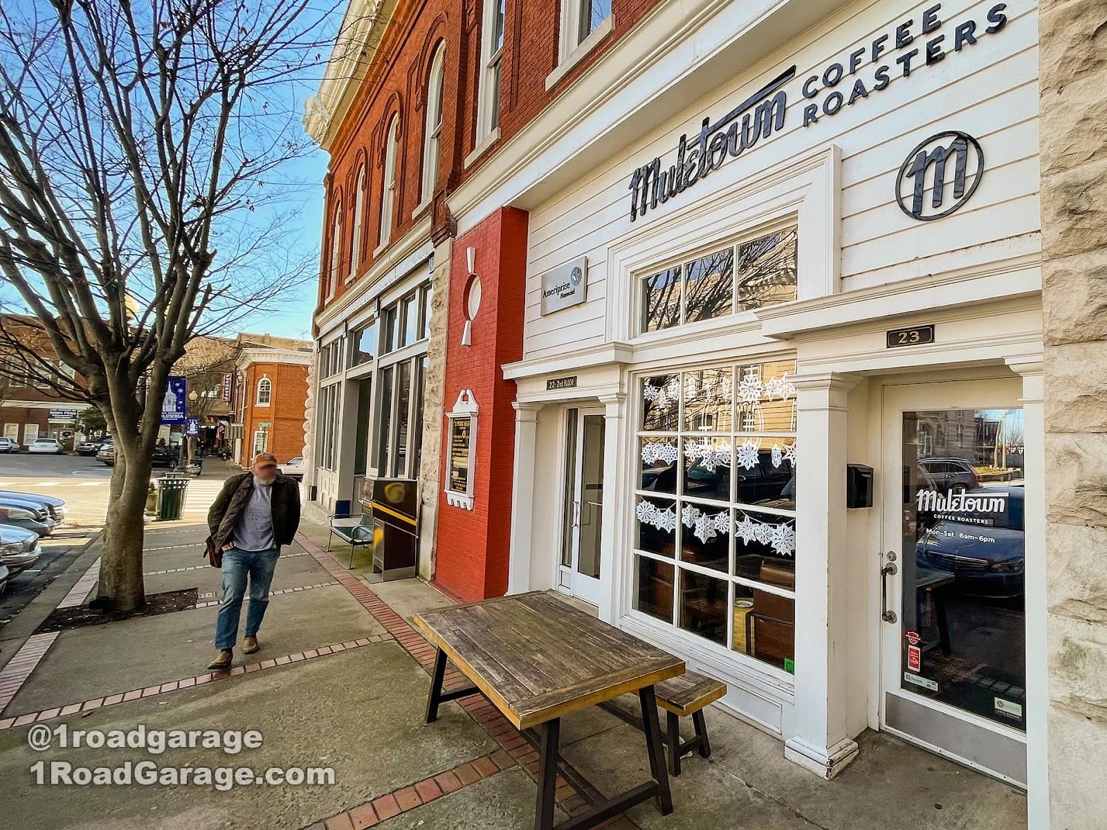 Muletown Coffee Roasters in Columbia, specialty coffee cafe