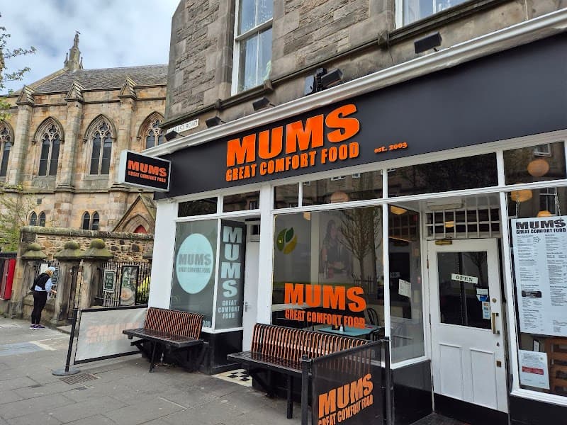 MUMS Great Comfort Food in Edinburgh, specialty coffee cafe