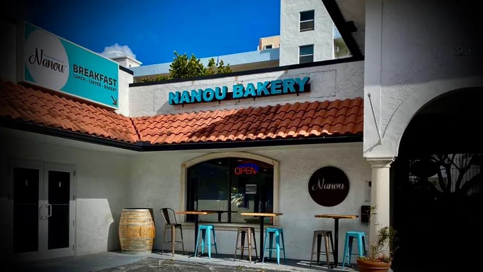 Nanou French Bakery & Café in Miami, specialty coffee cafe