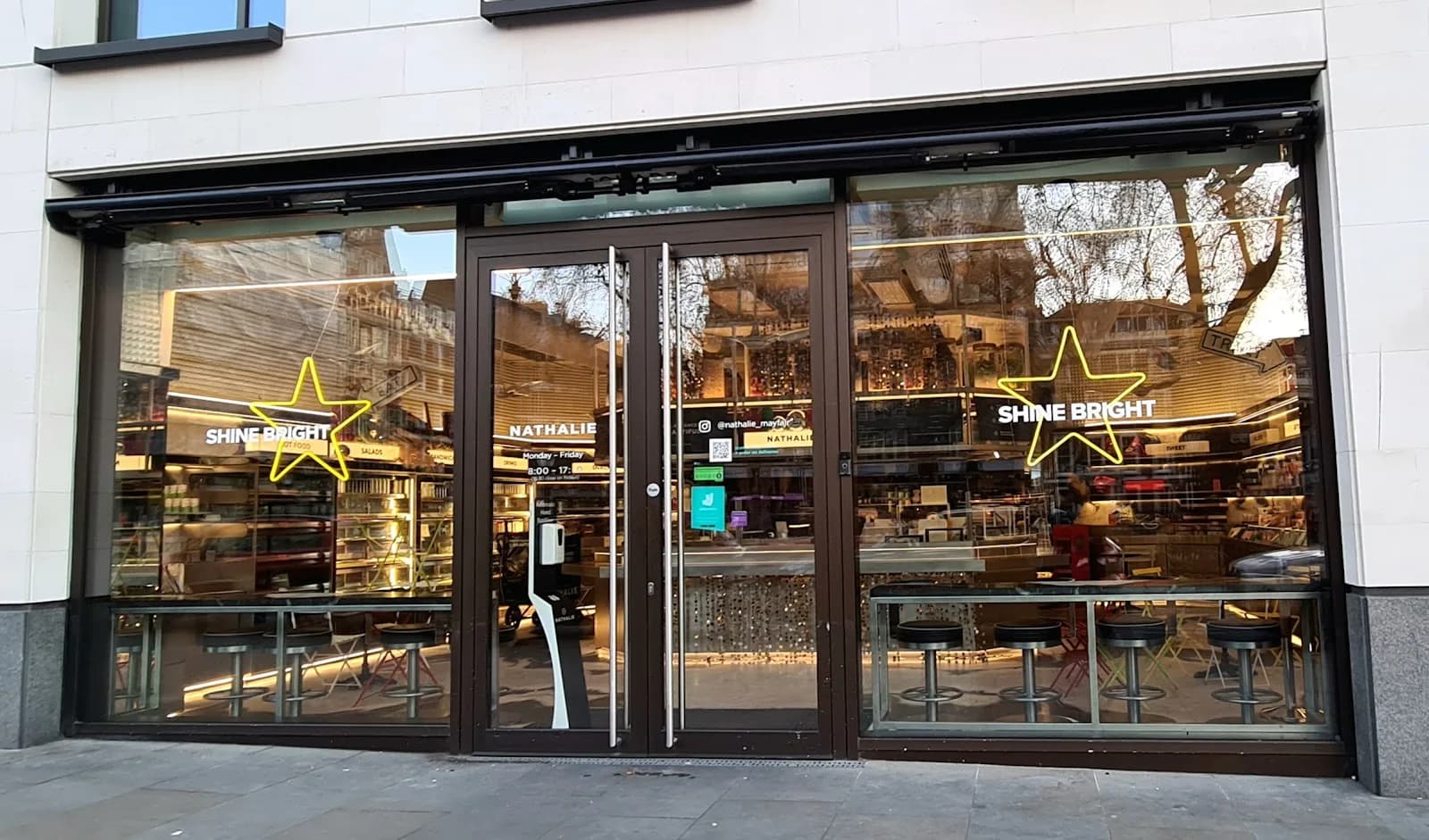 Nathalie Cafe in London, specialty coffee cafe