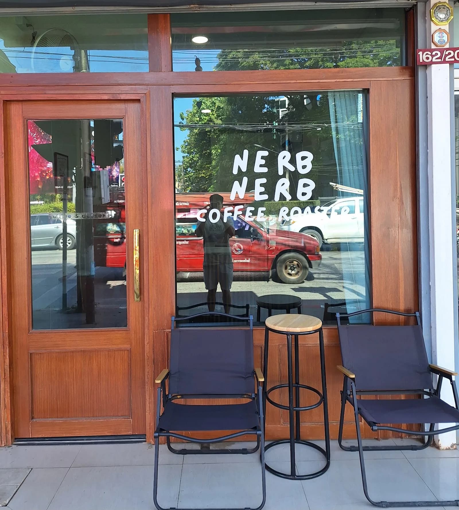 Nerb Nerb coffee roaster in Chiang Mai, specialty coffee roaster