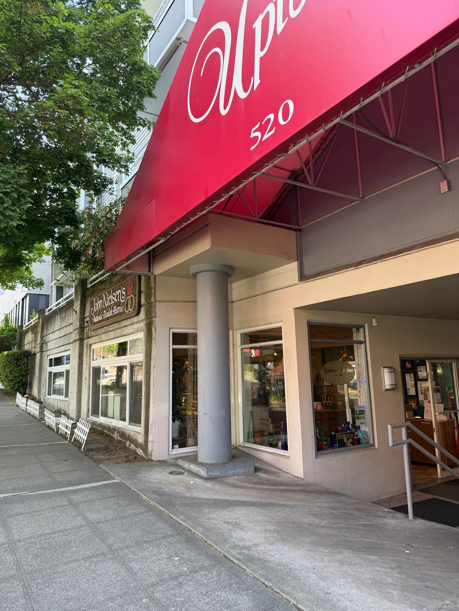 Nielsen’s Pastries in Seattle, specialty coffee cafe