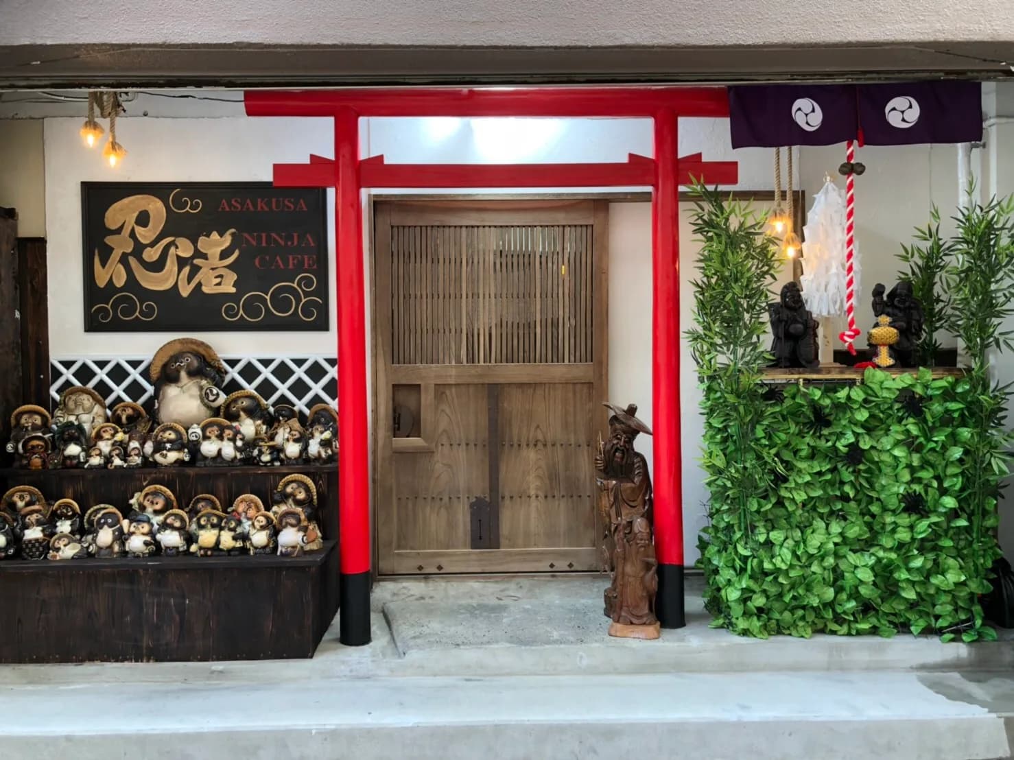Ninja Cafe & Bar Asakusa in Tokyo, specialty coffee cafe
