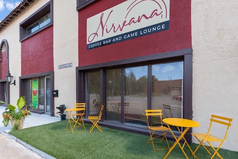 Nirvana Coffee Bar and Game Lounge in Independence, specialty coffee cafe