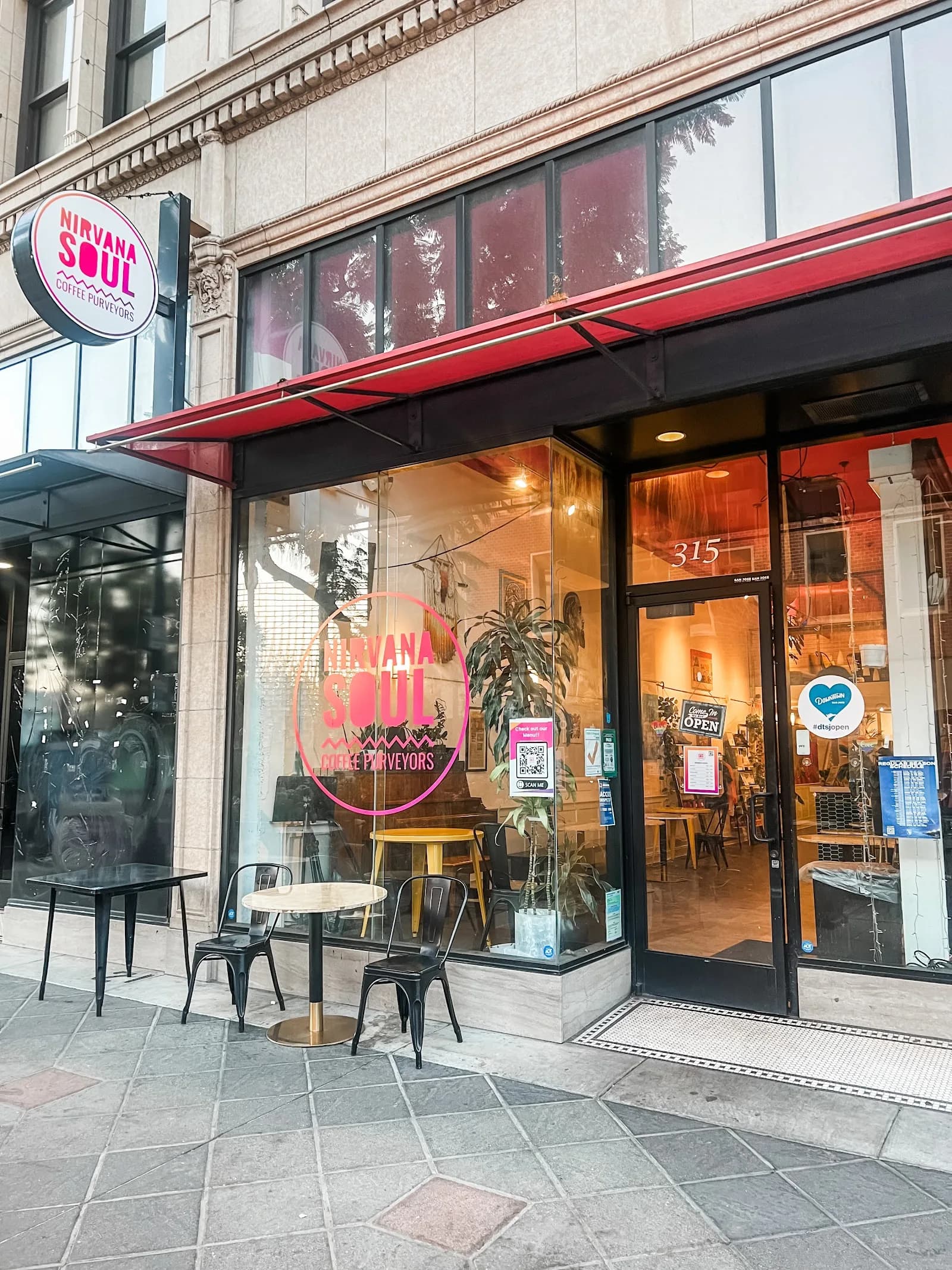 Nirvana Soul Coffee in San Jose, specialty coffee cafe