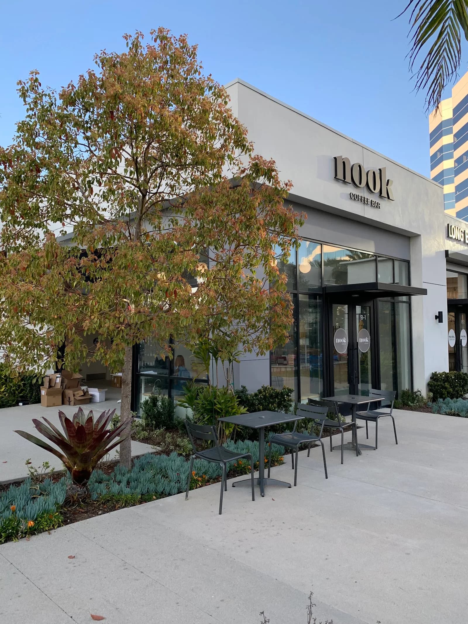 Nook Coffee Bar in Los Angeles, specialty coffee cafe